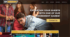 Desktop Screenshot of capamusement.com